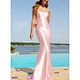 custom satin dressed